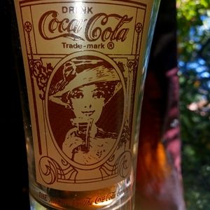 Vintage Coca-Cola glasses